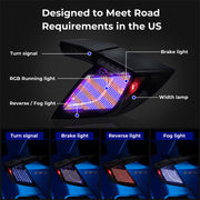 Honda Civic Fließheck 16-21 RGB Rücklichter (Digitalisierung)