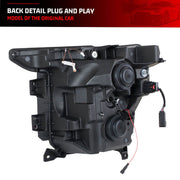 Aftermarket LED Headlight Assembly Fits F-150 2021–2024 (Sequential Design)