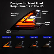 Aftermarket Sequential LED Tail Lights for Nissan 370Z 2008-2019 Plug-N-Play