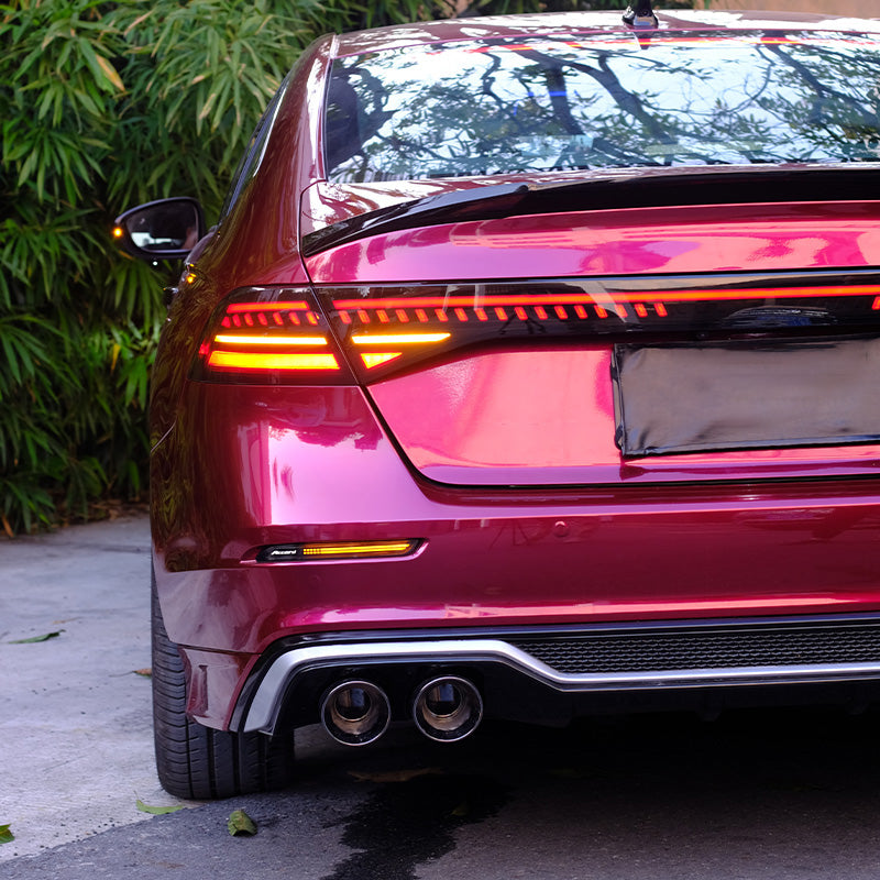 Aftermarket Smoked LED Tail Lights for Honda Accord 2022-2023