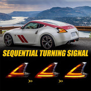 Aftermarket Sequential LED Tail Lights for Nissan 370Z 2008-2019 Plug-N-Play