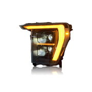 Aftermarket LED Headlight Assembly Fits F-150 2021–2024 (Sequential Design)