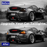 Aftermarket Sequential LED Tail Lights for Nissan 370Z 2008-2019 Plug-N-Play