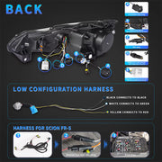 Aftermarket Projector LED Headlights for Toyota BRZ GT86 2012-2020