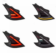 Aftermarket Sequential LED Tail Lights for Nissan 370Z 2008-2019 Plug-N-Play