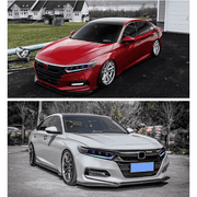 Custom LED Projector Headlights Fits Honda Accord Sedan 2018–2022 LX/Sport/EX-L
