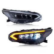 Aftermarket Rotating Lens LED Projector Headlights for Nissan Sylphy/Sentra 2020-2022