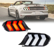 Aftermarket TunedWorks 5-Mode Sequential LED Tail Lights for Ford Mustang S550 2015-2023