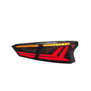 Aftermarket Smoked LED Sequential Tail Lights for Nissan Altima 2019-2021 6th Gen S/SV/SR/SL