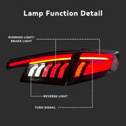 Custom LED Sequential Tail Lights Fits Honda Civic Type R FL5 Hatchback 2023+