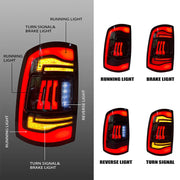 Aftermarket LED Sequential Tail Lights for Dodge Ram 1500/2500/3500 2009-2018