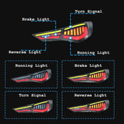 Compatible Smoked Red Tail Light Upgrade for Nissan Sentra B18 20-22
