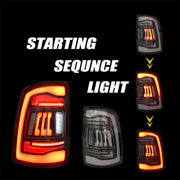 Aftermarket LED Sequential Tail Lights for Dodge Ram 1500/2500/3500 2009-2018