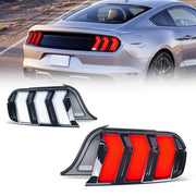 Aftermarket TunedWorks 5-Mode Sequential LED Tail Lights for Ford Mustang S550 2015-2023
