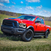 Aftermarket LED Projector Headlights for Dodge Ram 1500/2500/3500 2009-2018