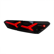 Aftermarket Fish Bone LED Tail Lights w/Sequential Animation for Toyota Camry 2018-2022