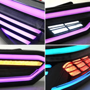 Aftermarket Rectilinear LED Sequential Tail Lights for Toyota Camry 2018-2022