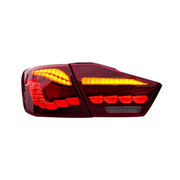 Dragon Scale LED Tail Light Upgrade Fits Toyota Camry 7th Gen (2012–2014)