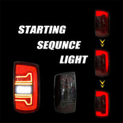 Aftermarket LED Sequential Tail Lights for Dodge Ram 1500/2500/3500 2007-2008