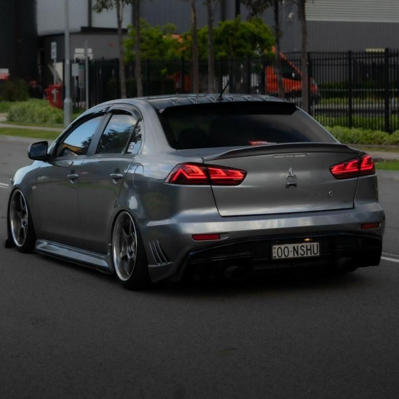 Aftermarket LED Sequential Tail Lights for Mitsubishi Lancer/EVO X 2008-2018