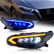Aftermarket Rotating Lens LED Projector Headlights for Nissan Sylphy/Sentra 2020-2022