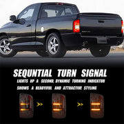 Aftermarket LED Sequential Tail Lights for Dodge Ram 1500/2500/3500 2007-2008