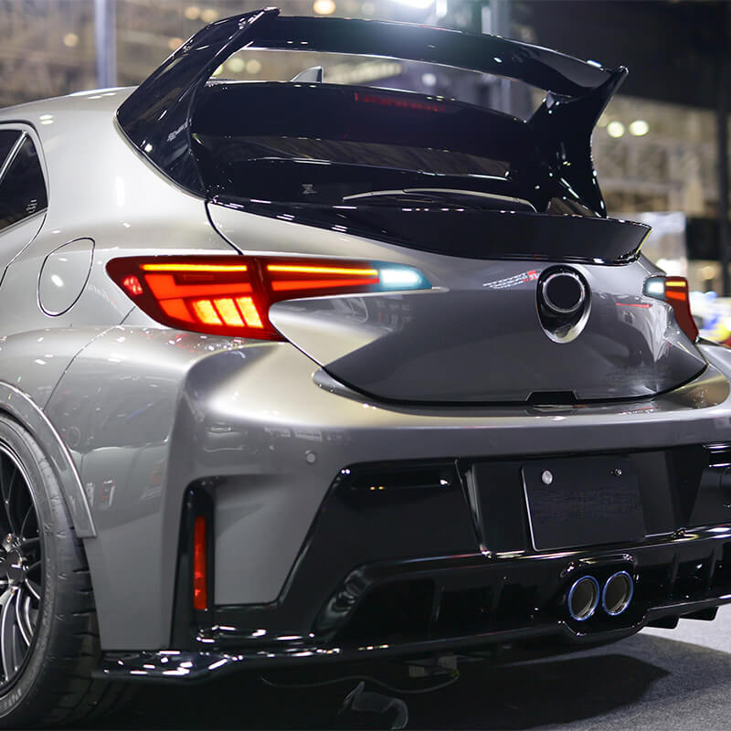 Compatible Smoked LED Tail Light Upgrade for Toyota GR Corolla Hatchback 23+