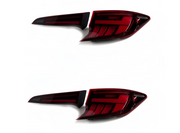 Compatible Smoked LED Tail Light Upgrade for Toyota GR Corolla Hatchback 23+