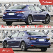 LED Digital Taillights with Activation for 2018–2021 Toyota Camry LE/SE/XSE