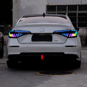 Aftermarket RGB LED Sequential Tail Lights for Honda Civic 11th Gen 2022-2023