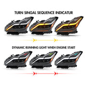 Aftermarket LED Projector Headlights for Infiniti G37 Coupe 2008-2013