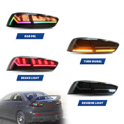 Mitsubishi Lancer/Evo 08-18 RGB-Rücklichter – 30 digitale Muster