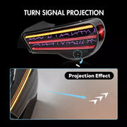 LED Tail Lights Upgrade Compatible with Toyota GT86 / Subaru BRZ (2012–2023)