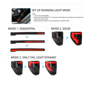 Aftermarket LED Tail Lights w/Tailgate Light for Ford F-150 2009-2014