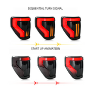 Aftermarket LED Tail Lights w/Tailgate Light for Ford F-150 2009-2014