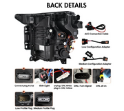 Aftermarket LED Headlight Assembly Fits F-150 2021–2024 (Sequential Design)
