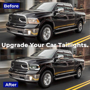 Aftermarket LED Projector Headlights for Dodge Ram 1500/2500/3500 2009-2018