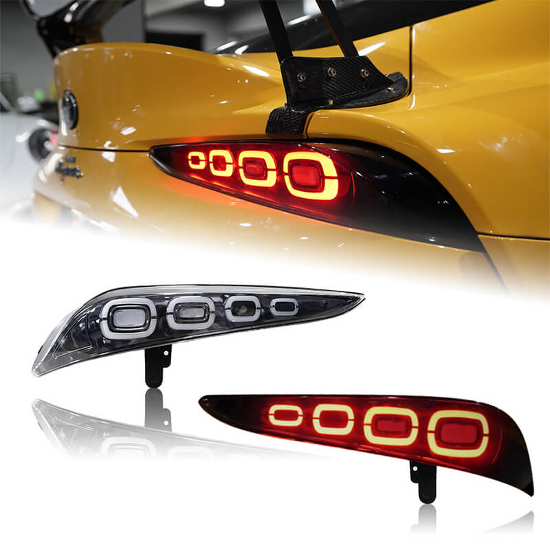 Aftermarket Smoked LED Tail Light Assembly Fits Supra 2020–2022