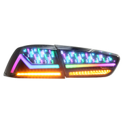 Mitsubishi Lancer/Evo 08-18 RGB-Rücklichter – 30 digitale Muster