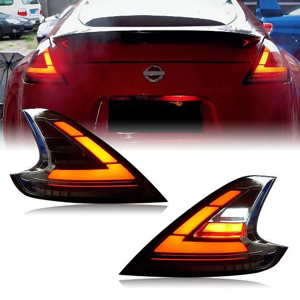 Nissan 370Z LED Tail Lights (2008-2019) - Sequential & Plug-N-Play Upgrade