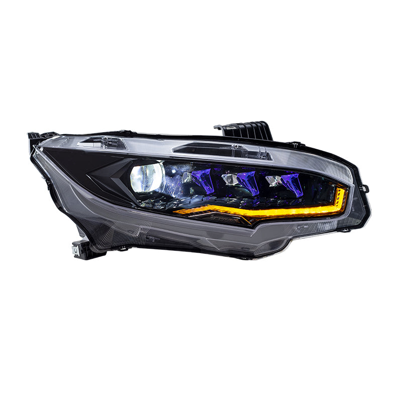 Honda civic rotating 16-21 headlights