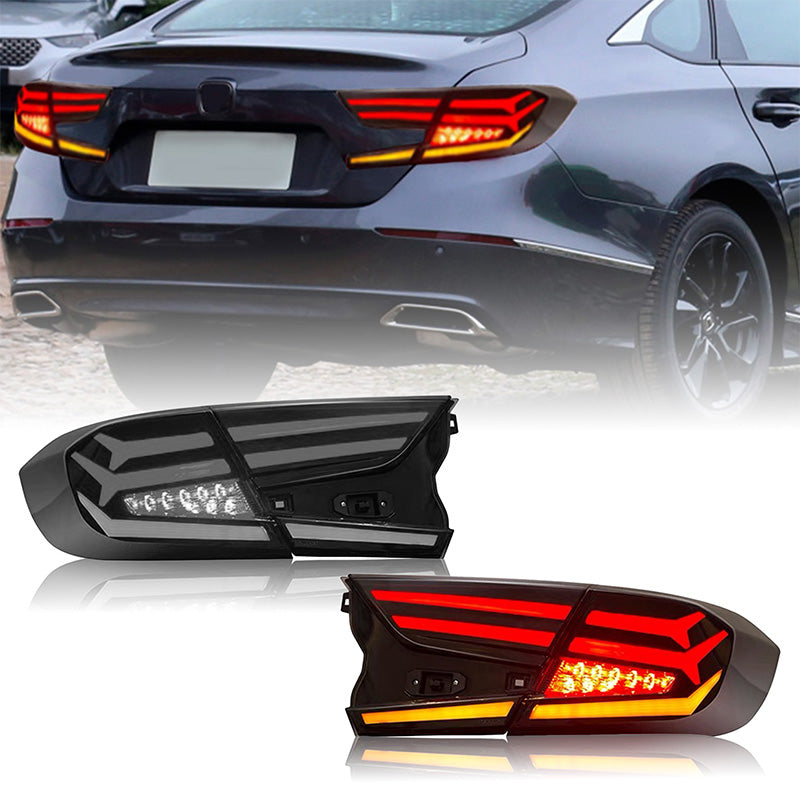 Honda Accord 18-22 Tail lights (Fishbone Style)