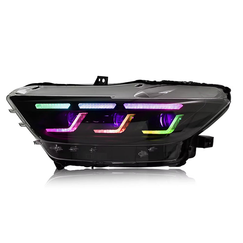 Ford Mustang S550 2015–2017 Triple Beam Lens Headlights