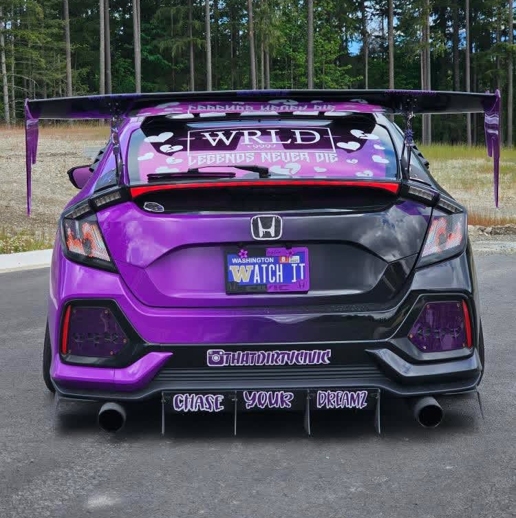 Honda civic hatchback 16-21 RGB Tail lights (digitization)