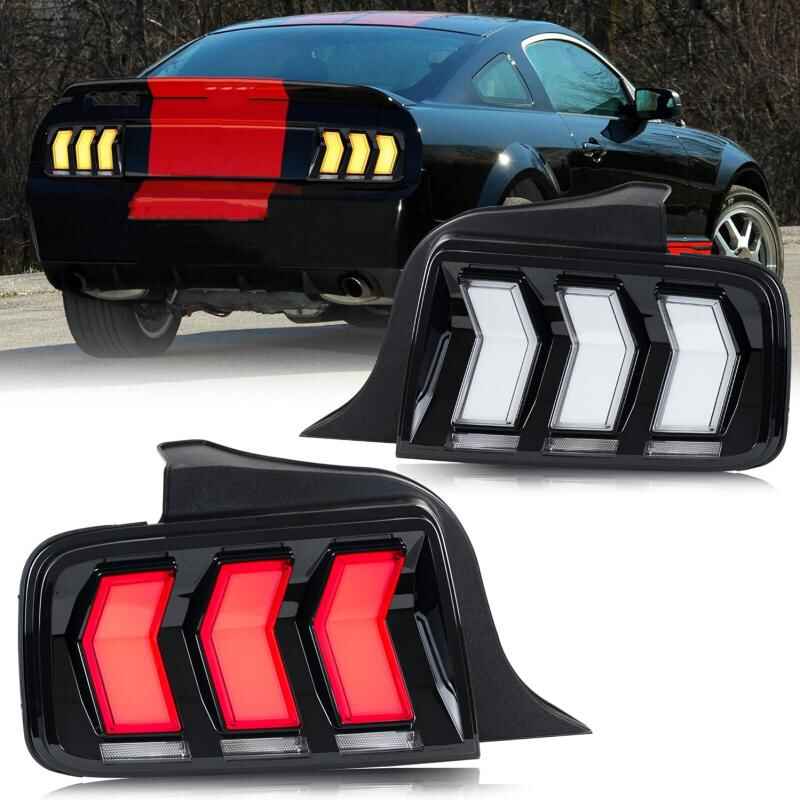 Ford Mustang Gen 5 LED Tail Lights (2004-2009)