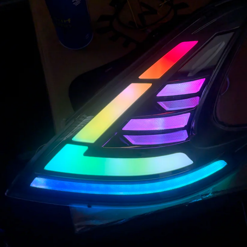 Nissan 370z Z34 RGB tail lights 2008-2019