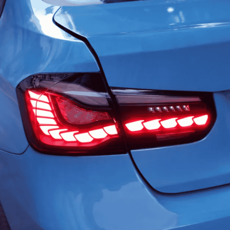 BMW 3 Series F30 F31 F35 2013-2019 tail lights（Dragon Scales）