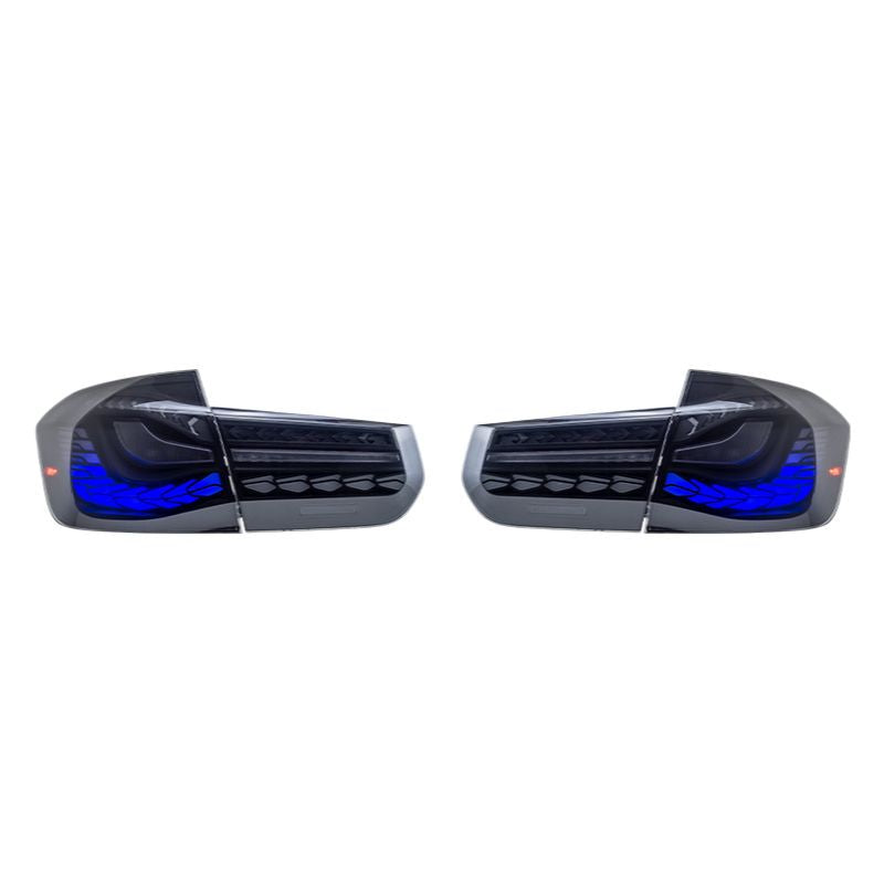 BMW 3 Series F30 F31 F35 13-19 tail lights double dragon scales