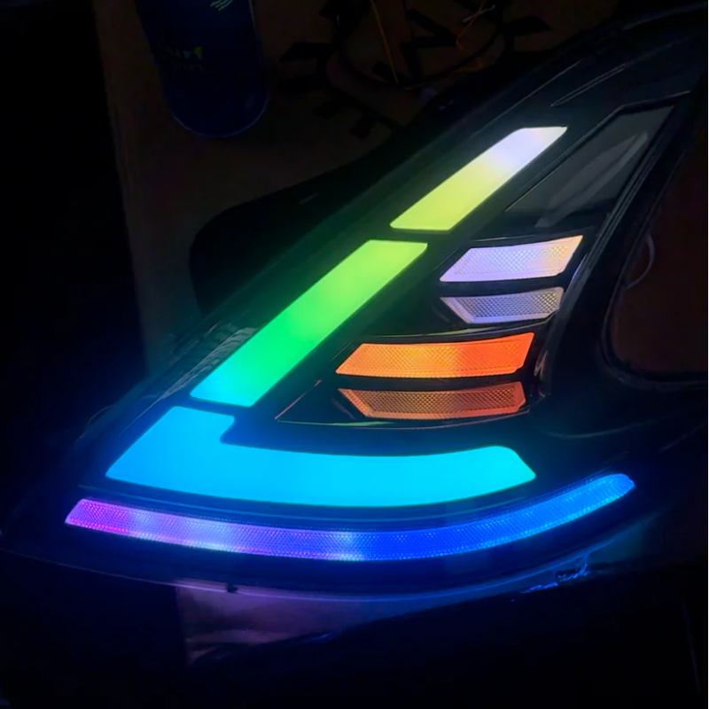 Nissan 370z Z34 RGB tail lights 2008-2019