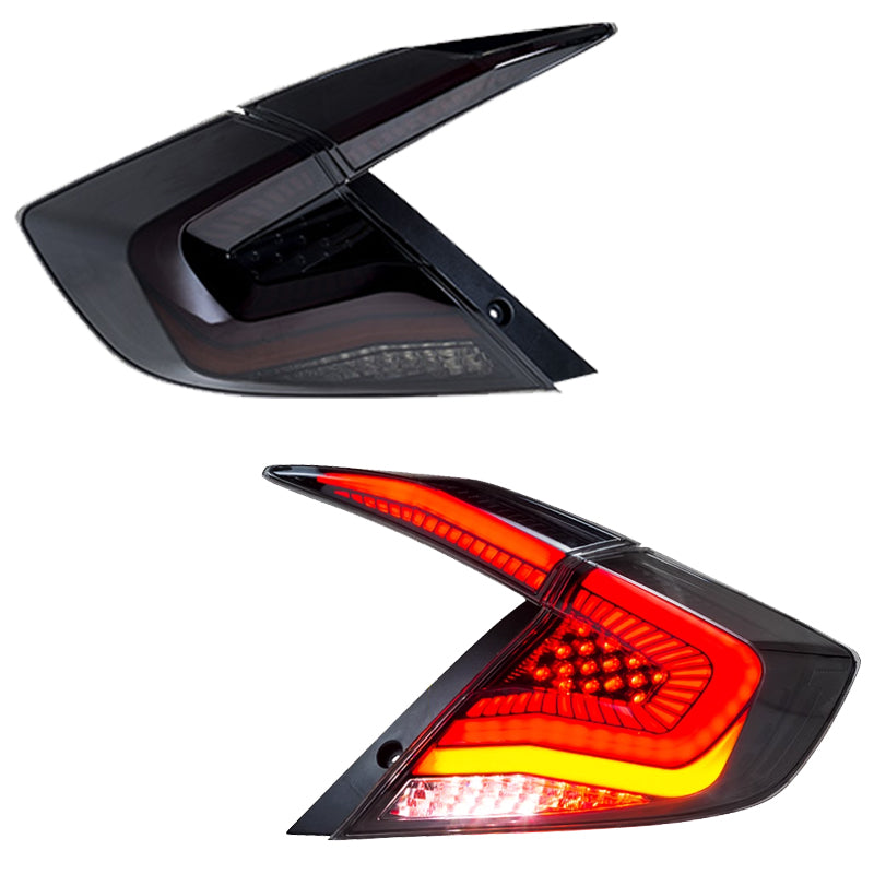 Honda 10th civic 16-22 tail lights (Starry sky）